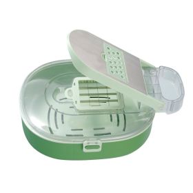 Oval-Shaped Vegetable Cutter - Ergonomic Kitchen Tool for Precise Slicing, Safe & Comfortable Grip